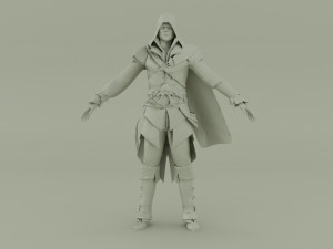 Ezio Auditore Assassins Creed 3D Model