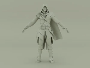 Ezio Auditore Assassins Creed 3D Model