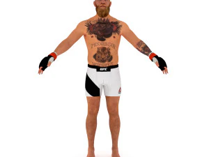 Conor McGregor 3D Model