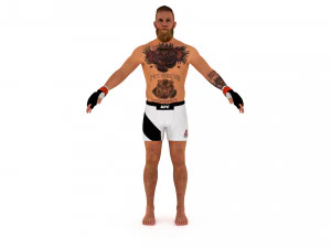 Conor McGregor 3D Model