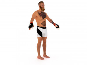 Conor McGregor 3D Model