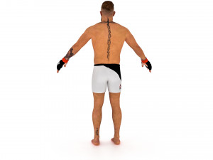 Conor McGregor 3D Model