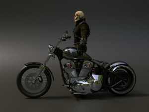 Ghost Rider 3D 模型