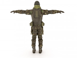 Special Force Soldier 3D Модель