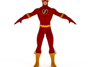 Flash Hero 3D मॉडल