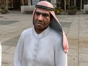 Arab Men Pack 3D Model