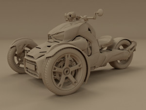 BRP Can-Am Ryker 900 3Dモデル