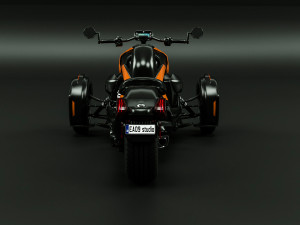 BRP Can-Am Ryker 900 3Dモデル