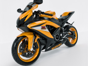 Suzuki Srad 750 3D Model