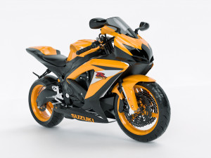 Suzuki Srad 750 3D Модель