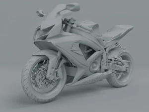 Suzuki Srad 750 3D Model