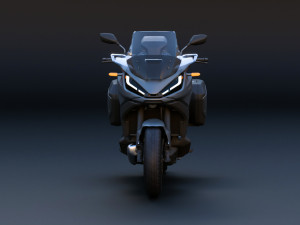 2023 Honda NT1100 3D Model