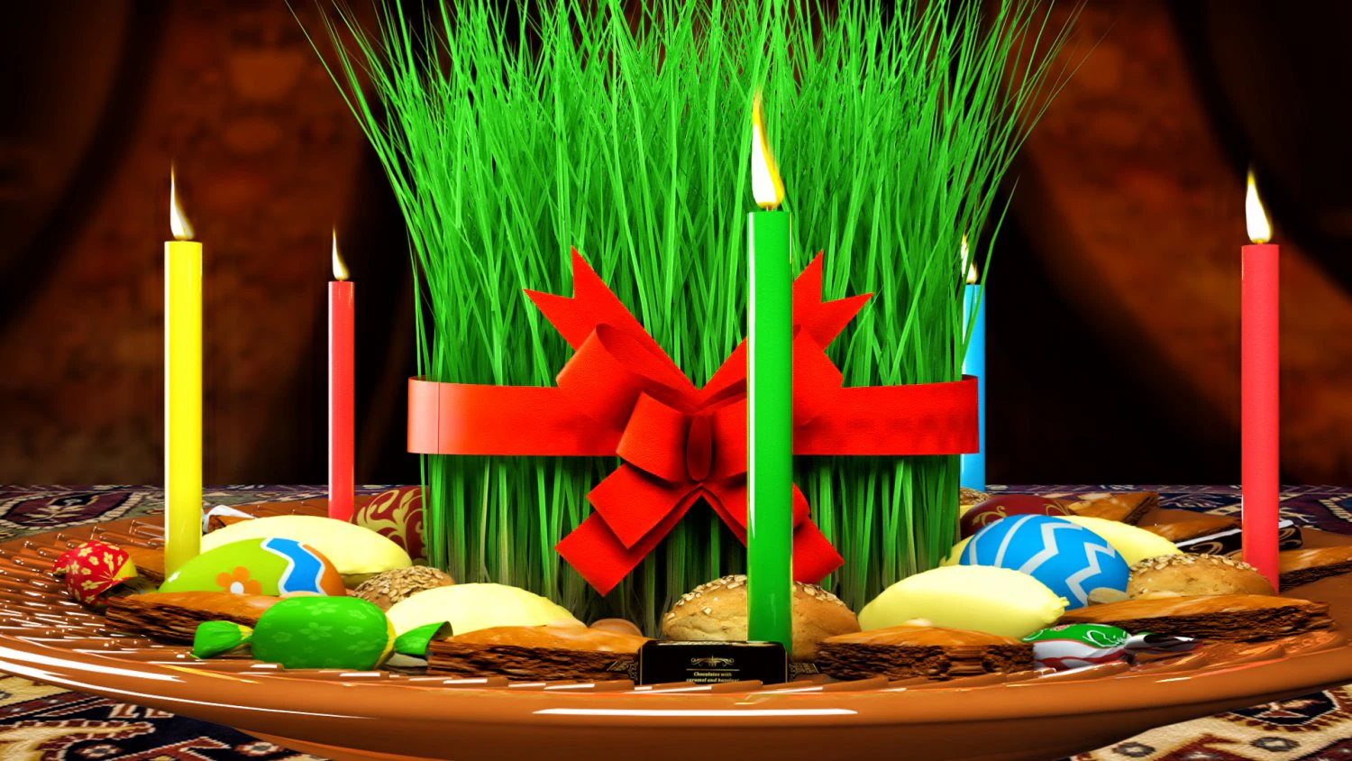 Nowruz Samani 3D Model .c4d .max .obj .3ds .fbx .stl .blend 