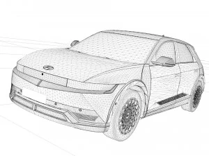 Hyundai IONIQ 5 3D Model