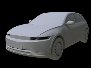 Hyundai IONIQ 5 3D Модель
