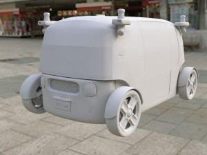 ZOOX Smart Taxi Amazon 3Dモデル