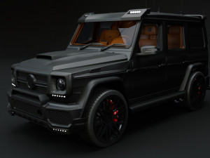 Brabus 900 G65 AMG 3D 模型