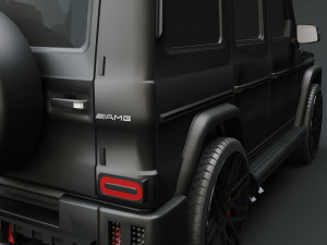 Brabus 900 G65 AMG 3D 模型