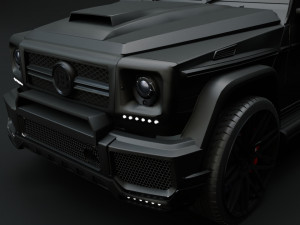 Brabus 900 G65 AMG 3D 模型