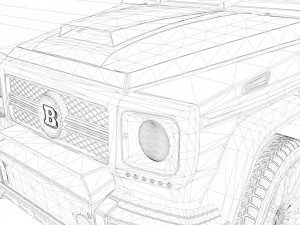 Brabus 900 G65 AMG 3D 模型