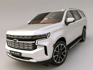 2021 Chevrolet Tahoe RST Modello 3D