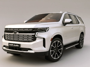 2021 Chevrolet Tahoe RST 3D 모델