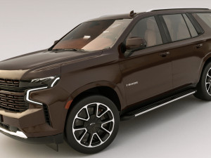 2021 Chevrolet Tahoe RST 3D 모델