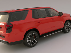 2021 Chevrolet Tahoe RST 3D 모델
