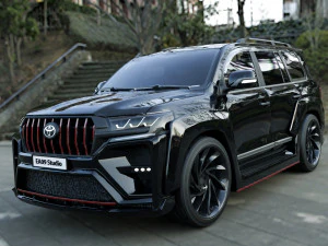 2022 Toyota Land Cruiser Tuning VXR V8 3D Model