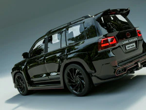 2022 Toyota Land Cruiser Tuning VXR V8 3D Model