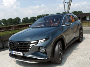 2022 Hyundai Tucson hybrid 3D Model