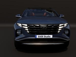 2022 Hyundai Tucson hybrid 3D 모델