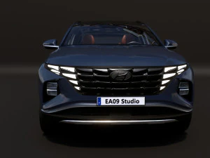 2022 Hyundai Tucson hybrid 3D Model