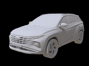 2022 Hyundai Tucson hybrid 3D 모델