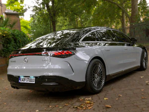 2022 Mercedes Benz EQS 580 3D Model