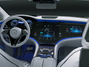 2022 Mercedes Benz EQS 580 3D 模型