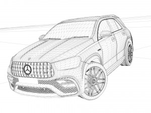 2021 AMG GLE 63 S 4matic Modello 3D