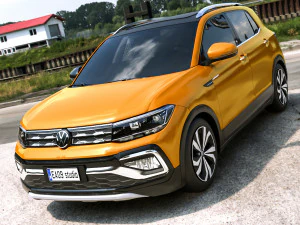 2022款大众T-Cross 3D 模型