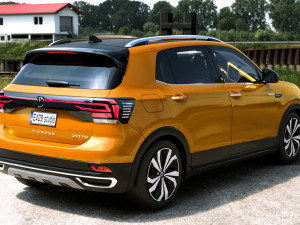 2022 Volkswagen T-Cross 3D Model