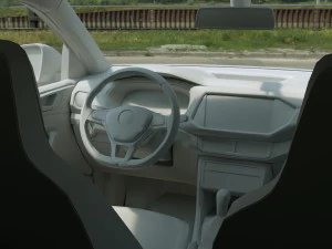 2022 Volkswagen T-Cross 3D Model