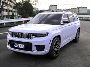2022 Jeep Grand Cherokee 3D Model