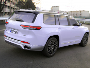 2022 Jeep Grand Cherokee Modelo 3D
