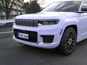 2022 Jeep Grand Cherokee Modelo 3D