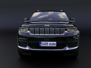 2022 Jeep Grand Cherokee Modelo 3D