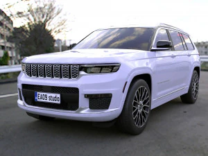 2022 Jeep Grand Cherokee 3D Model