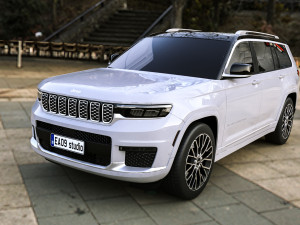 2022 Jeep Grand Cherokee Modelo 3D