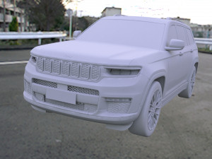 2022 Jeep Grand Cherokee Modelo 3D