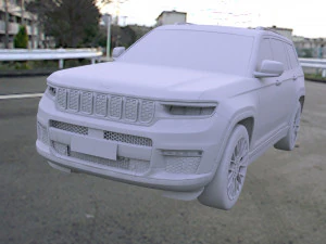 2022 Jeep Grand Cherokee 3D Model