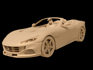 Ferrari Portofino M 3D Модель