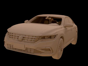 2021 Volkswagen Passat 380 TSI 3D Model